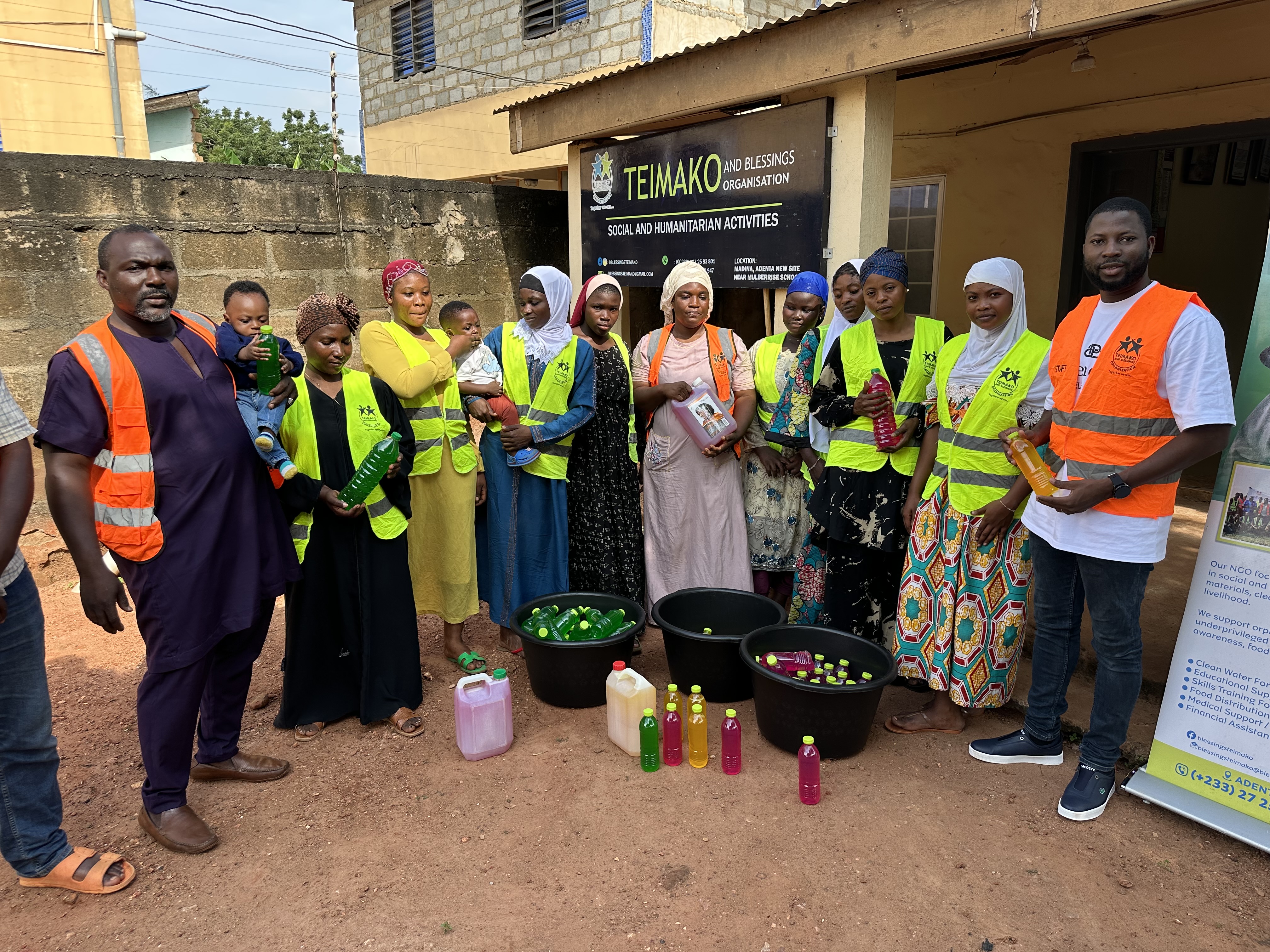 Liquid soap training completed