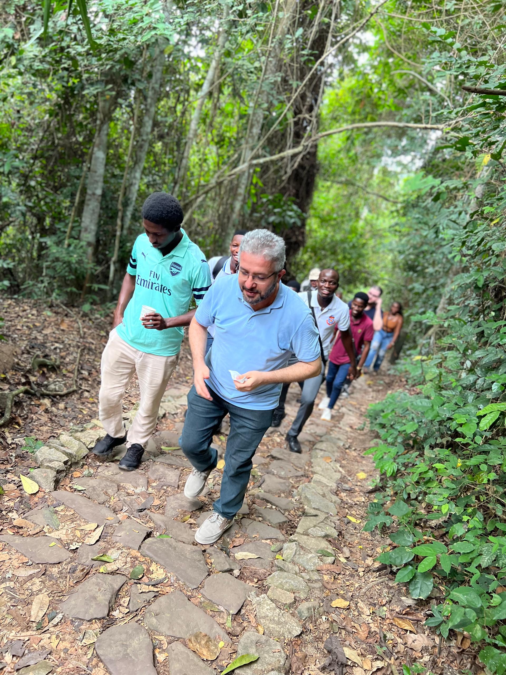 Visit to Kakum National Park in Cape Coast with Our Brothers